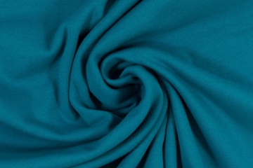 Bündchen "Heike", Strickschlauch, petrol, 0,5 m